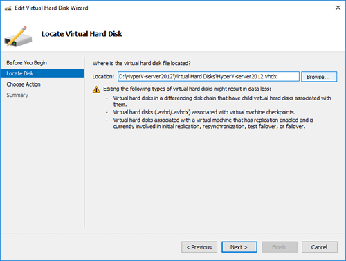 Locate disk