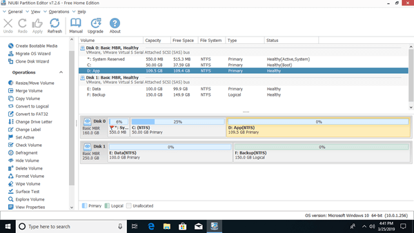Partition Editor Free